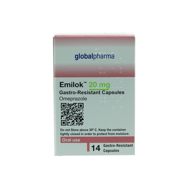 EMILOK 20MG CAP 14S