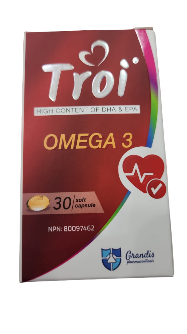 TRIO OMEGA 3 SOFT CAPSULE 30S