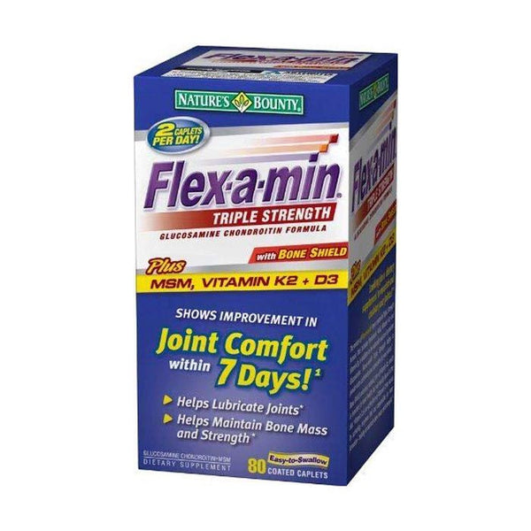 Natures Bounty Flex-a-Min Triple Strength Tab 80s