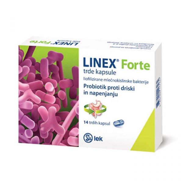 Linex Forte+  60mg Caps 14s