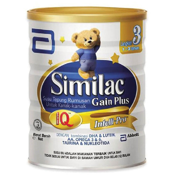 SIMILAC GAIN PLUS INTELLI PRO 900 GM