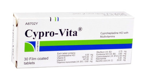 Cypro-Vita Tab 30'S – zozopharmacy