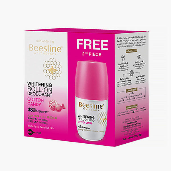 BEESLINE DEO ROLLON COTTON CANDY 1+1