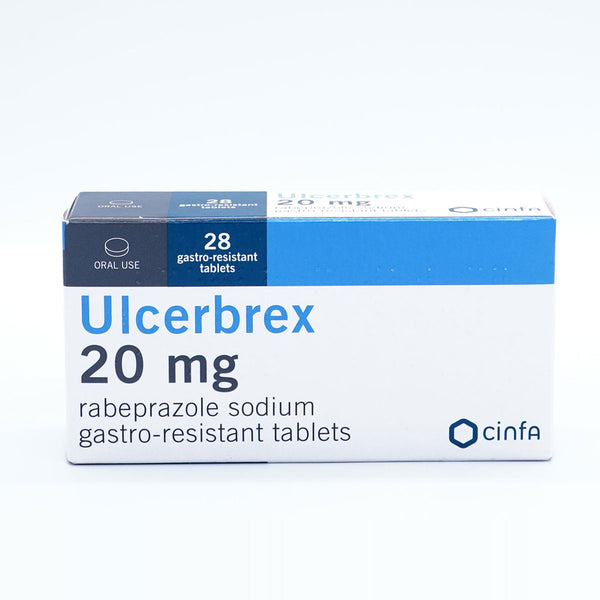 ULCERBREX 20MG TAB 28S