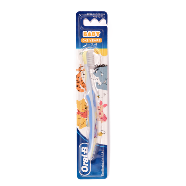 OralB Baby Winnie The Pooh Manual Toothbrush 02 Years 1 CountMulti Color