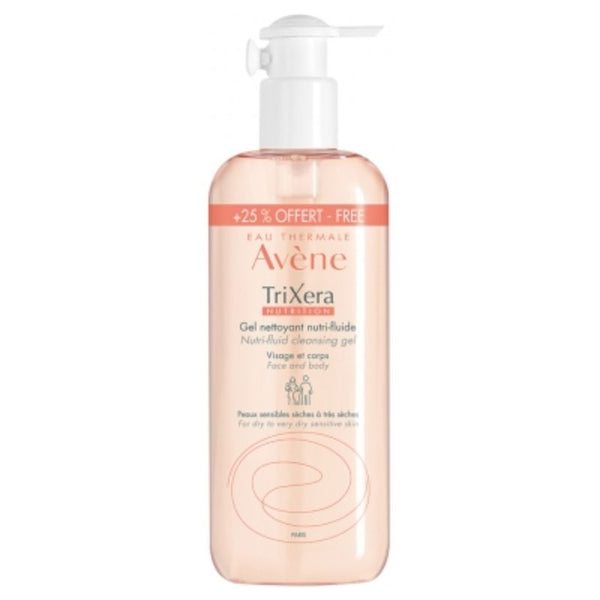 جل منظف من أفين تريكسيرا Nettoyant Nutri-Fluide Cleansing Gel 500 مل