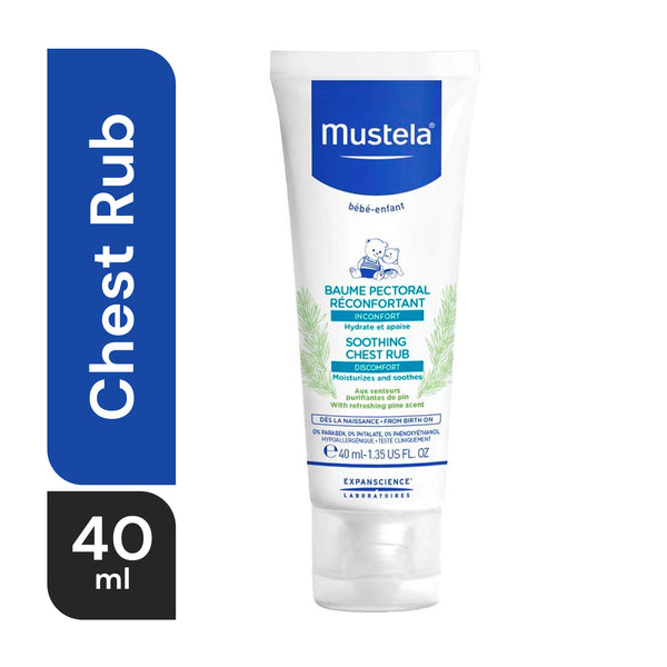 Mustela Soothing Chest Rub 40ml