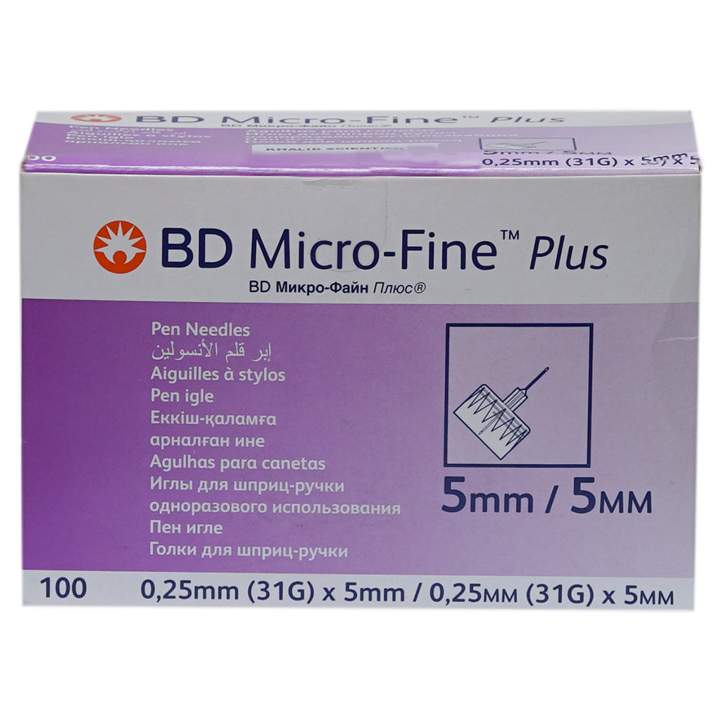 Microfine BD Microfine Needle For Insulin Pen 31 Gm By 5 Mm 100 Pieces – zozopharmacy