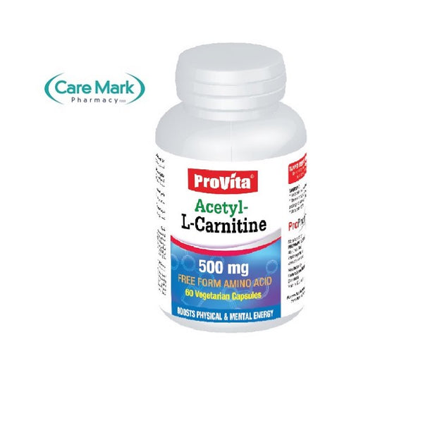 PROVITA L CARNITINE 500MG 60S