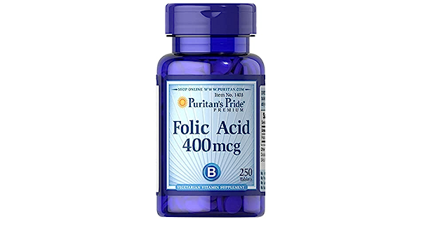 P.PRIDE FOLIC ACID400 MCG TABLET 250S