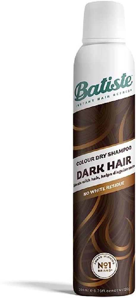 BATISTE DRY SHMP DARK HAIR 200ML