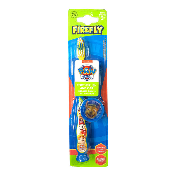 Firefly Paw Patrol Toothbrush and Cap Soft Douce 3+