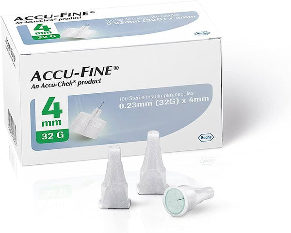Accu-Fine Pen Needles 0.23mm (32G)X4mm