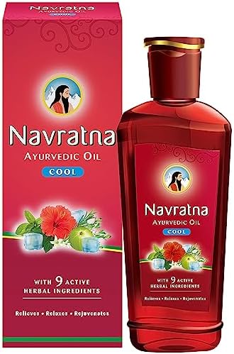 NAVRATNA MASSAGE OIL 300+100ML