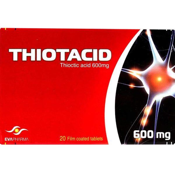 THIOTACID TAB 600MG 20S