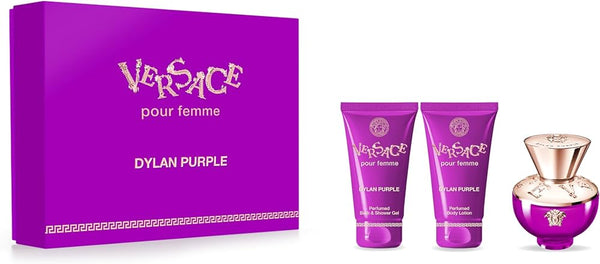 PERFUME SET VERSACE DYLAN PURPLE 3PC