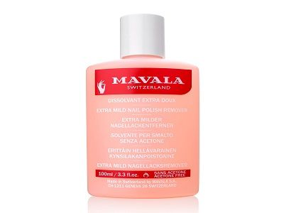 Mavala Nail Polish Remover Pink Extra Mild 100 ml