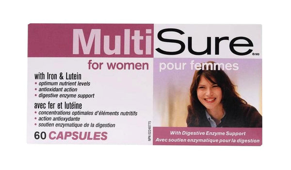 Webber Naturals Multisure For Women Capsules 60 Pieces