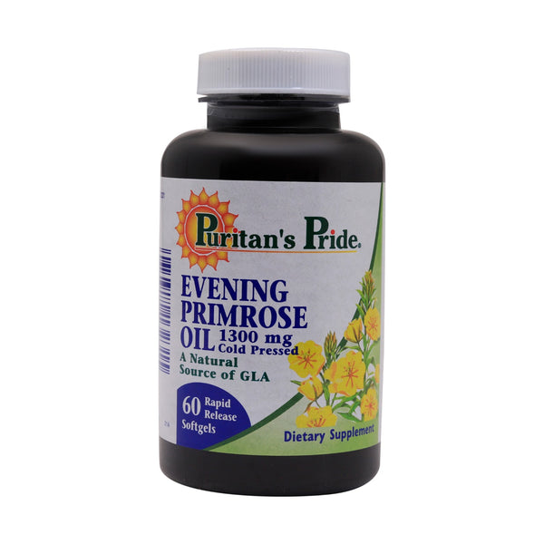 Puritan Pride Evening Primrose Oil 1300 Mg Softgels 60 Pieces