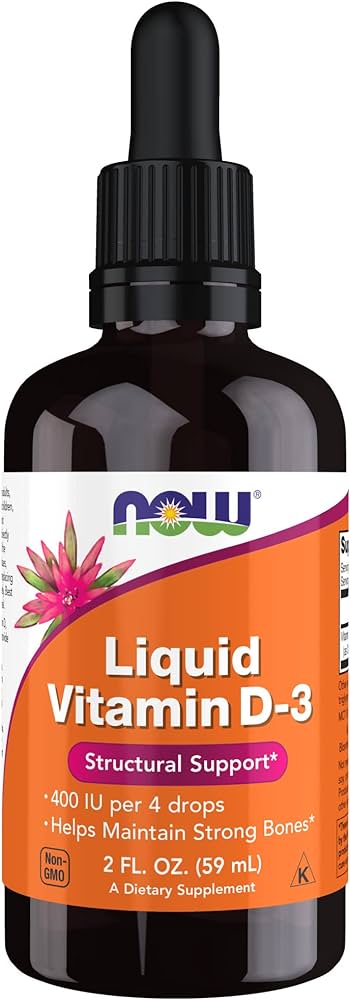 NOW VITAMIN D3 LIQUID 59ML