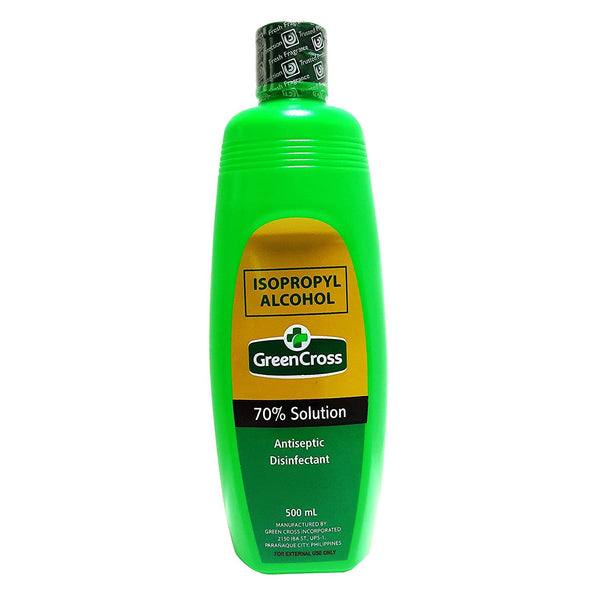 GREEN CROSS 70% ISOPROPYL ALCOHOL 500ML