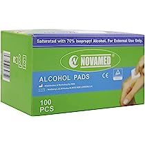 Novamed Alcohol Pads 100pc