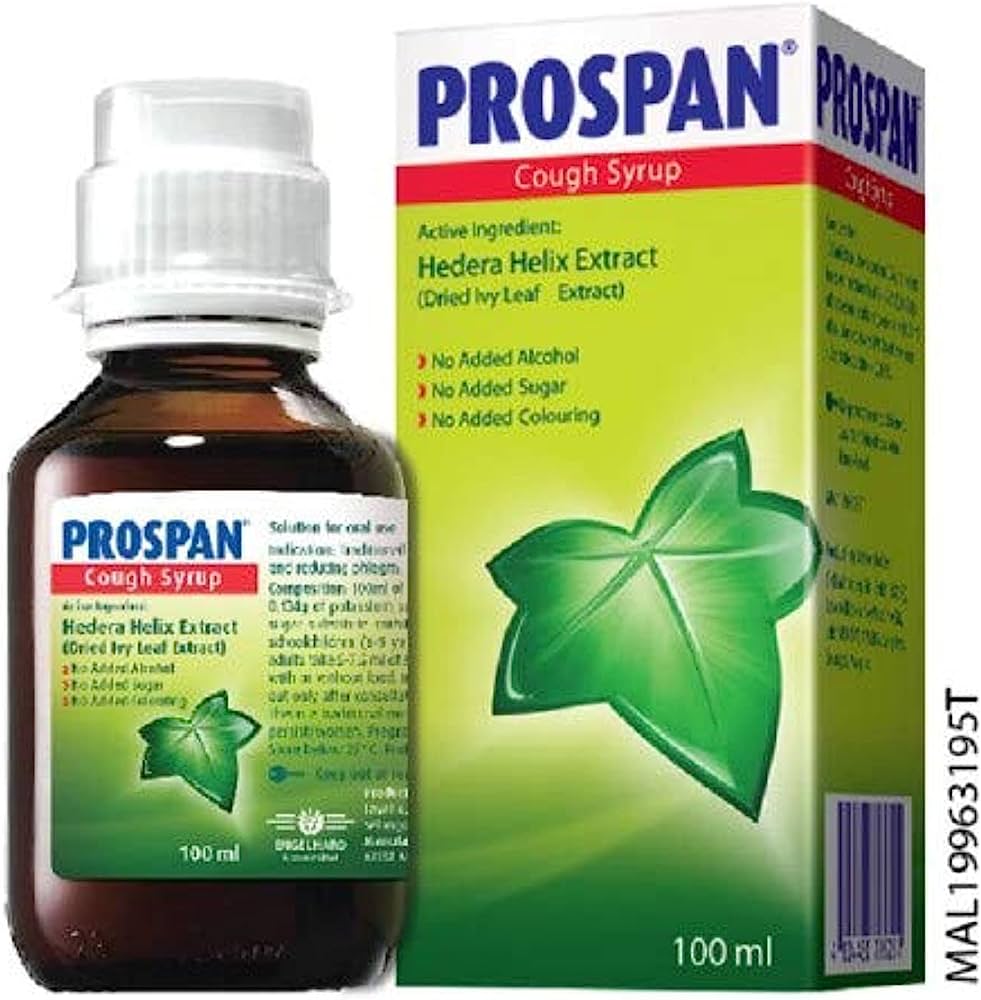 Prospan Syrup 100 ml Bottle – zozopharmacy