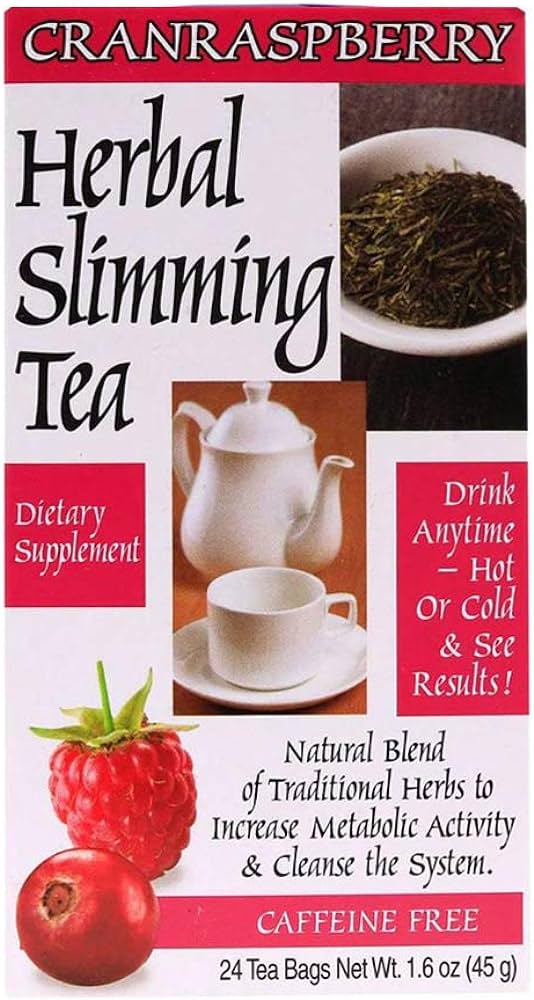 SLIMMING TEA CRANRASPBERRY 24S