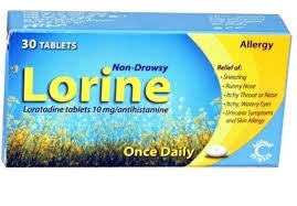 Lorine 10 Mg 30 Tablets
