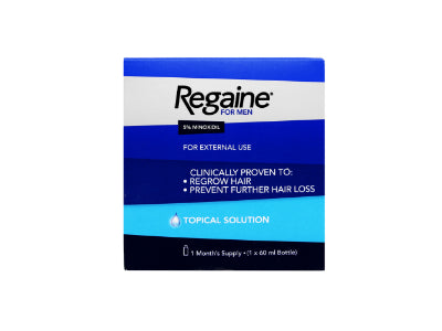 Regaine Topical Solution 5% Minoxidil 60 ml