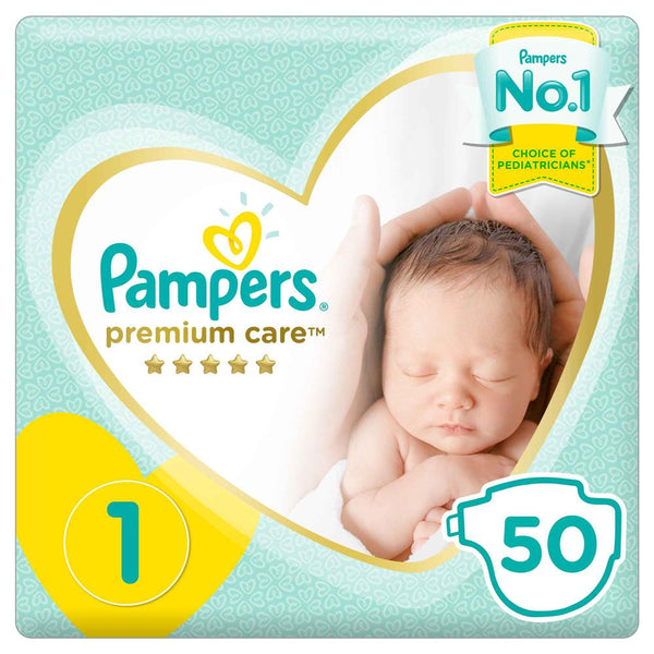 PAMPERS PREM 1 DIAP 50S