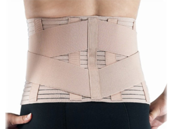Super Ortho B5-011 Medium Lumbar Support with 4 Stays (27-33 Inches) 1 pcs