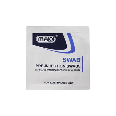Max Sterile Gauze Swab 8Ply 7.5x7.5cm, 100 Counts