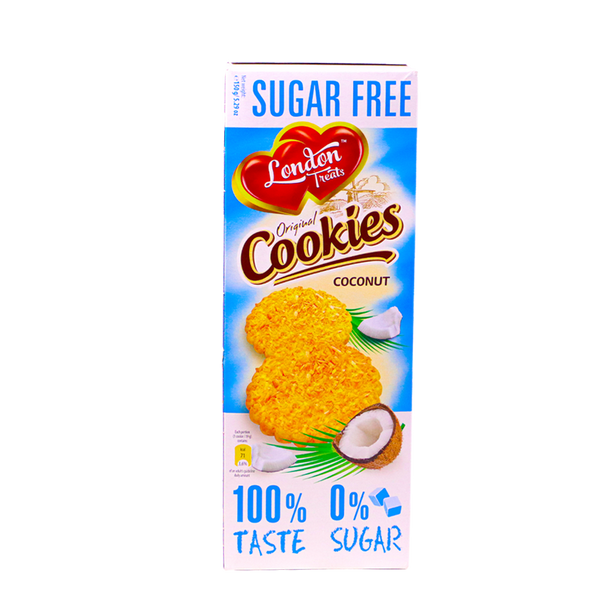 LONDON TREATS SF COCONUT COOKIES 150G