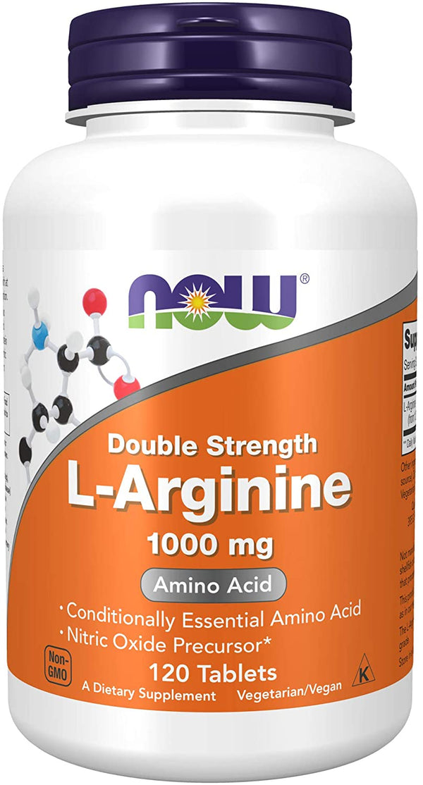 NOW L ARGININE 1000MG TAB 120S