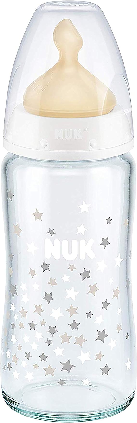 NUK BOTTLE GLASS 240ML INE SI1M