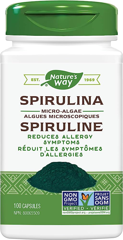 NATURES WAY SPIRULINA 100S