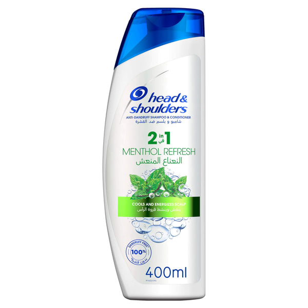 H&S MENTHOL SHMP  400ML