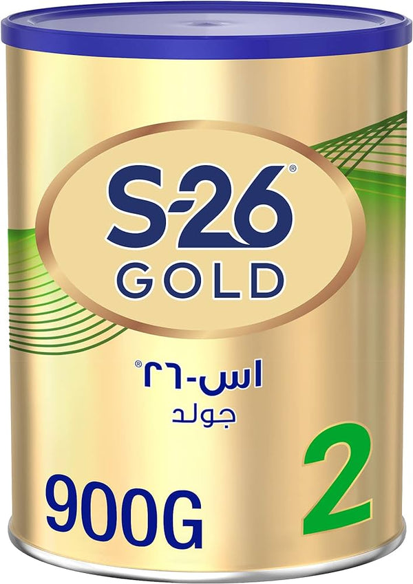 S 26  GOLD ALPHA STAGE 2 MILK 900G