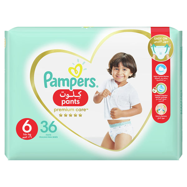 PAMPERS PREM PANT 6 36S