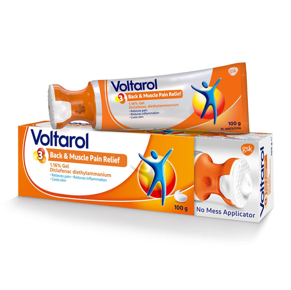 VOLTAREN NO MESS APPLICATOR GEL 1.16% 100G