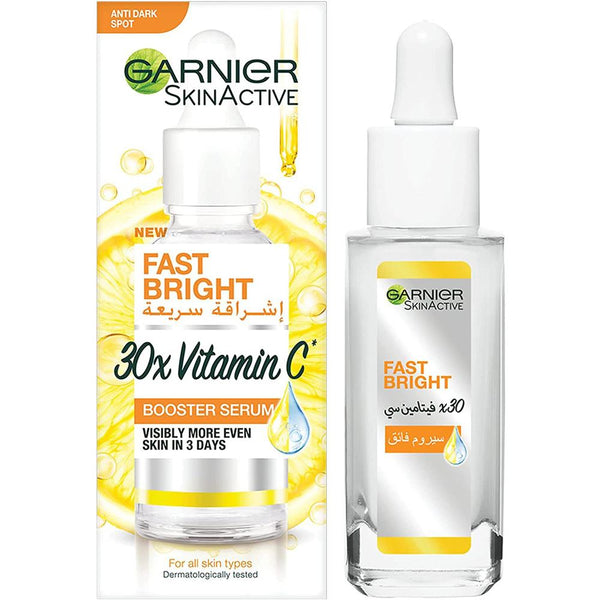 GARNIER FAST BRIGHT SERUM 30ML