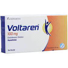 Voltaren Suppositories (100mg), 5 Pieces