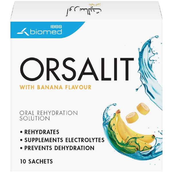 ORSALIT BANANA SACHET 10S
