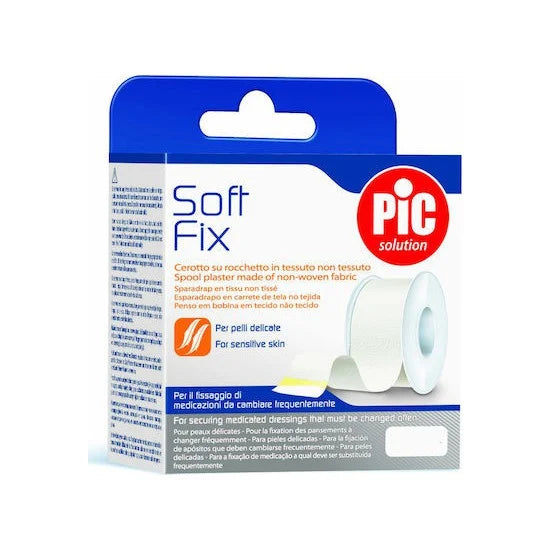 Pic Plaster Soft Fix, 1.25cmx5m