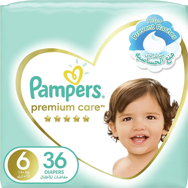 PAMPERS PREMIUM 6 36 DIAPERS
