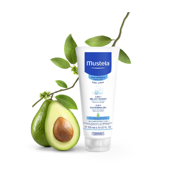 Mustela 2 in 1 Hair & Body Cleansing Gel 200ml