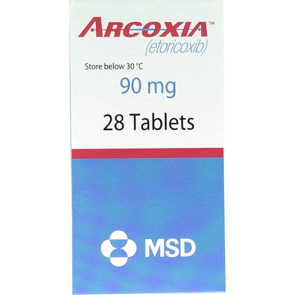 ARCOXIA 90MG TAB 28S