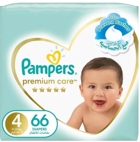 Pampers Premium S4 66 Jumbo Pack
