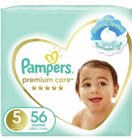 Pampers Premium S5 56 Jumbo Pack